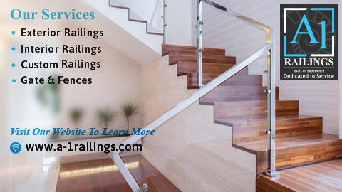 A-1 Railings Ltd | 14 Melanie Dr, Brampton, ON L6T 4L3, Canada | Phone: (905) 792-2498