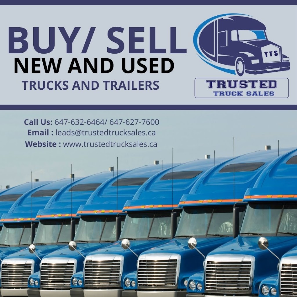 Trusted Truck Sales | Near Esso Gas Station, 6965 Vanguard Dr, Mississauga, ON L5S 1B2, Canada | Phone: (647) 313-0333