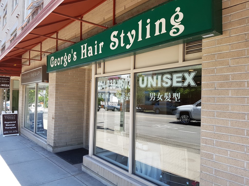 Georges Hairstyling Co | 4196 Dunbar St, Vancouver, BC V6S 2E7, Canada | Phone: (604) 738-4603