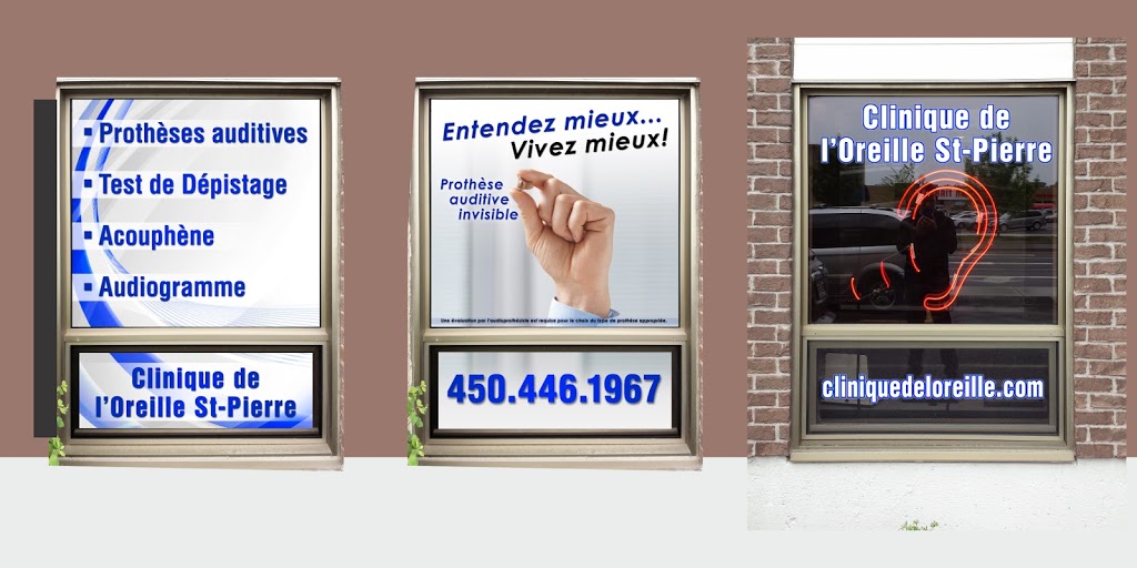 Clinique de lOreille St-Pierre | 545 Boulevard Sir-Wilfrid-Laurier #105, Beloeil, QC J3G 6R7, Canada | Phone: (450) 446-1967