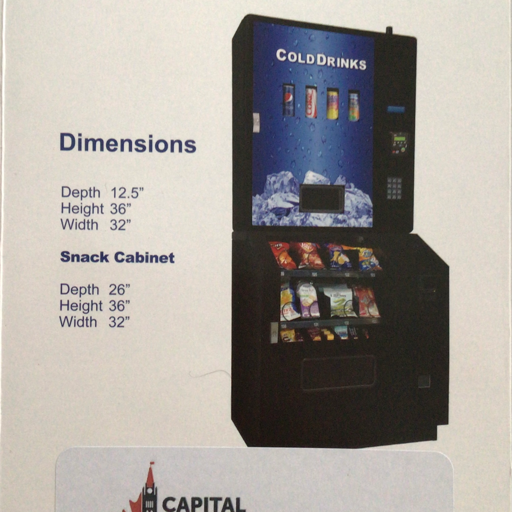 Capital Vending Ottawa | 2495 Gravelle Crescent, Ottawa, ON K1B 3A4, Canada | Phone: (613) 294-5294