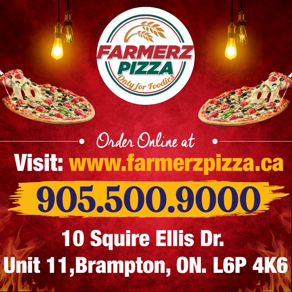 Farmerz Pizza | 10 Squire Ellis Dr, Brampton, ON L6P 4K6, Canada | Phone: (905) 790-5000