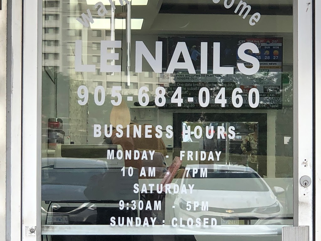 LE NAILS | 224 Glenridge Ave Unit 7, St. Catharines, ON L2T 3J9, Canada | Phone: (905) 684-0460