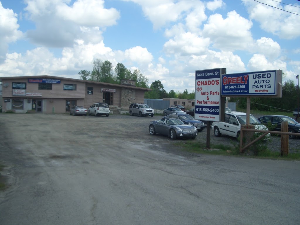 Greely Auto Parts Recycling | 6441 Bank St, Metcalfe, ON K0A 2P0, Canada | Phone: (613) 821-2300