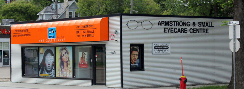 Armstrong & Small Eye Care Centre | 1140 Portage Ave, Winnipeg, MB R3G 0S7, Canada | Phone: (204) 786-8991