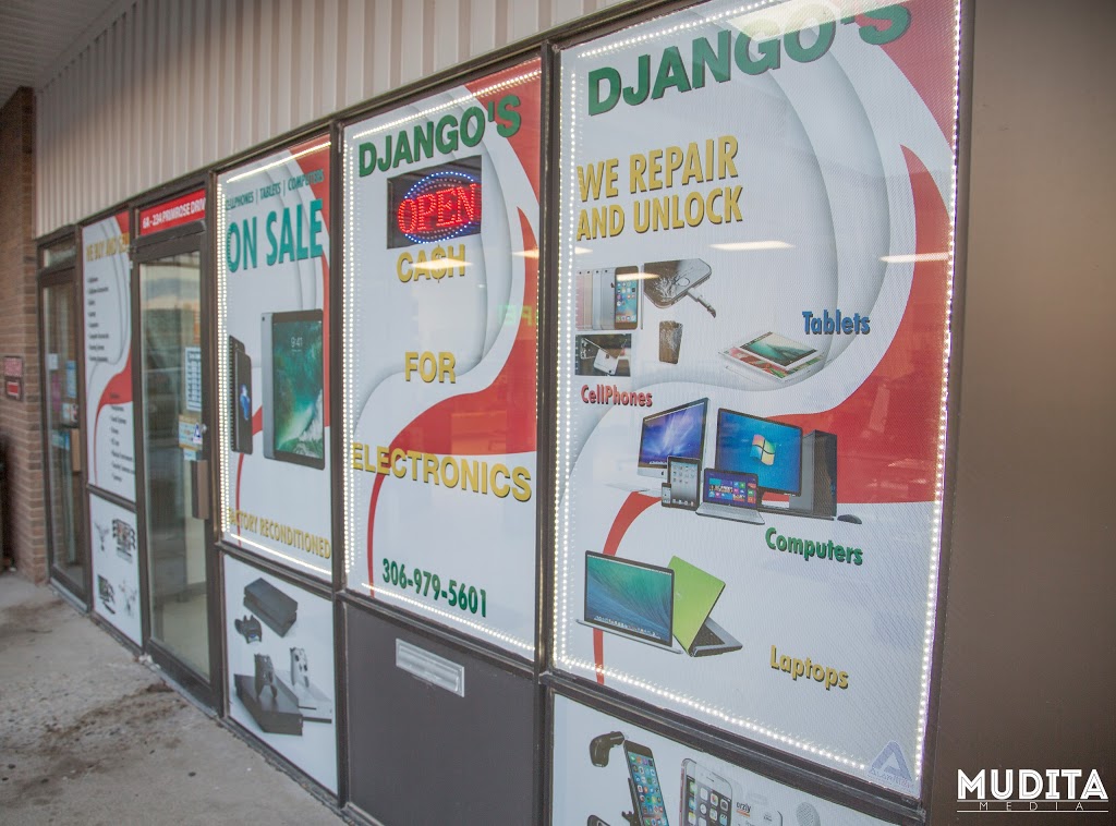 Djangos cash for electronics | 234 Primrose Dr #6A, Saskatoon, SK S7K 6Y6, Canada | Phone: (306) 979-5601