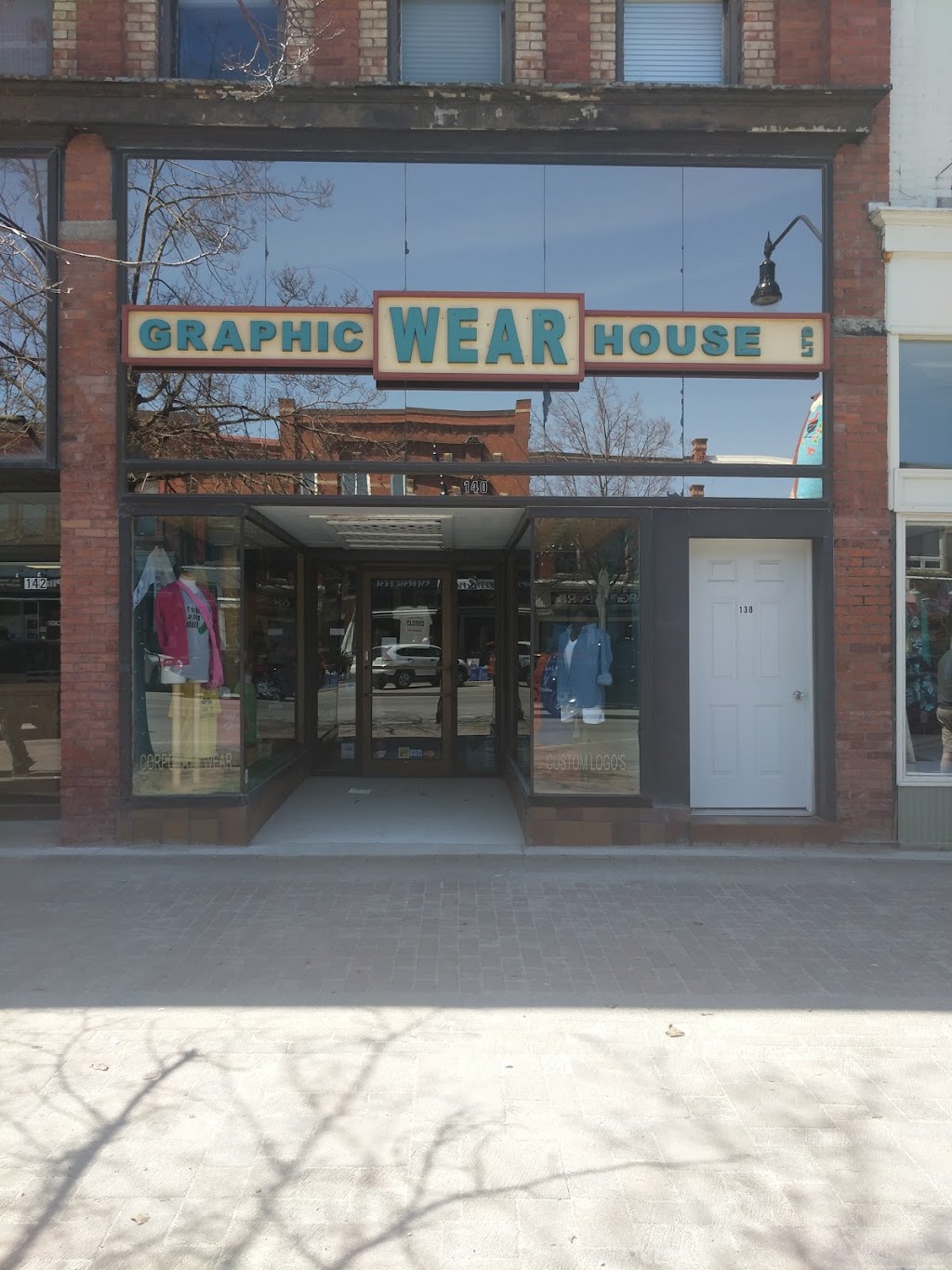 Graphic Wear House | 127 Collins St, Collingwood, ON L9Y 2K4, Canada | Phone: (705) 444-8520