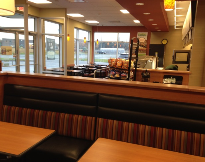 Restaurant SUBWAY | 324 Rue Aubry, Halte 20, 55, Sainte-Eulalie, QC G0Z 1E0, Canada | Phone: (819) 225-4445