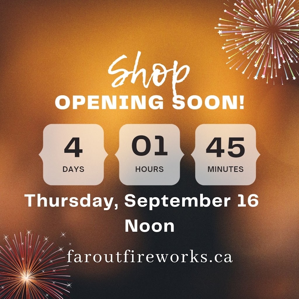 Farout Fireworks | 2601 Alberni Hwy, Coombs, BC V0R 1M0, Canada | Phone: (250) 816-7423