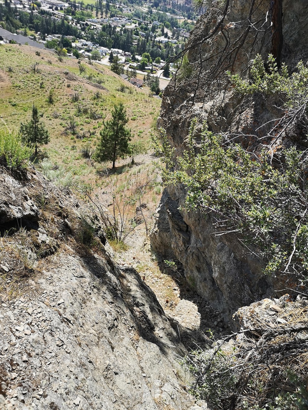 Peach Cliff Hike Trail Head | 3860-4094 McLean Creek Rd, Okanagan Falls, BC V0H 1R1, Canada