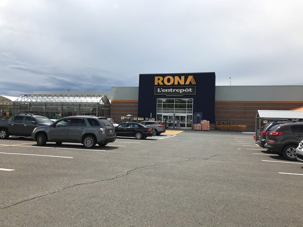 Lentrepôt RONA Granby | 200 Rue Saint-Jude N, Granby, QC J2J 2R8, Canada | Phone: (450) 777-1444