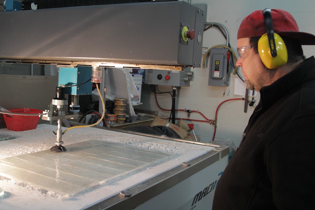 Glass & Marble Water Jet Cutting | 2133 Royal Windsor Dr Unit 35, Mississauga, ON L5J 4L6, Canada | Phone: (416) 826-6079