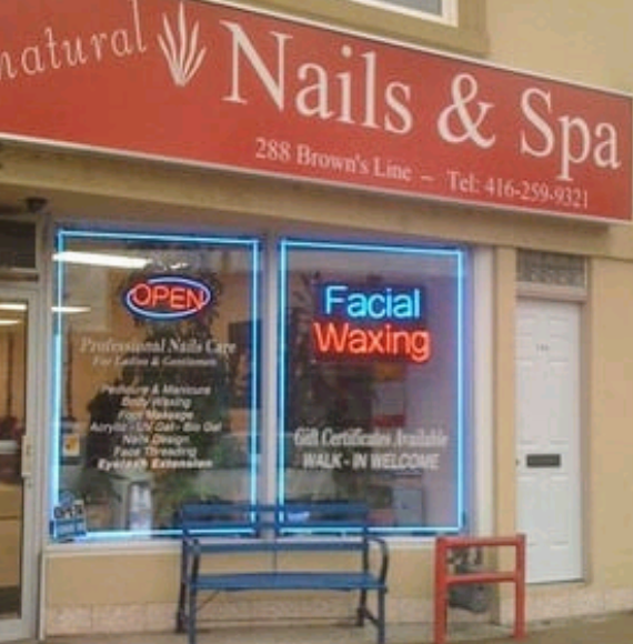 Natural Nails & Spa | 288 Browns Line, Etobicoke, ON M8W 3T5, Canada | Phone: (416) 259-9321