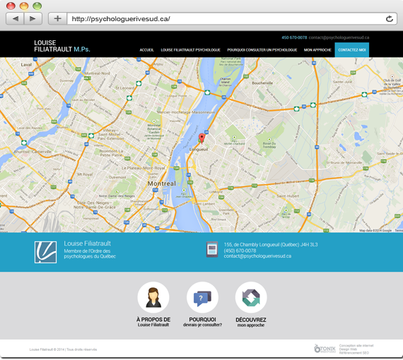 Louise Filiatrault, psychologue | 155 Chemin de Chambly, Longueuil, QC J4H 3L3, Canada | Phone: (450) 670-0078