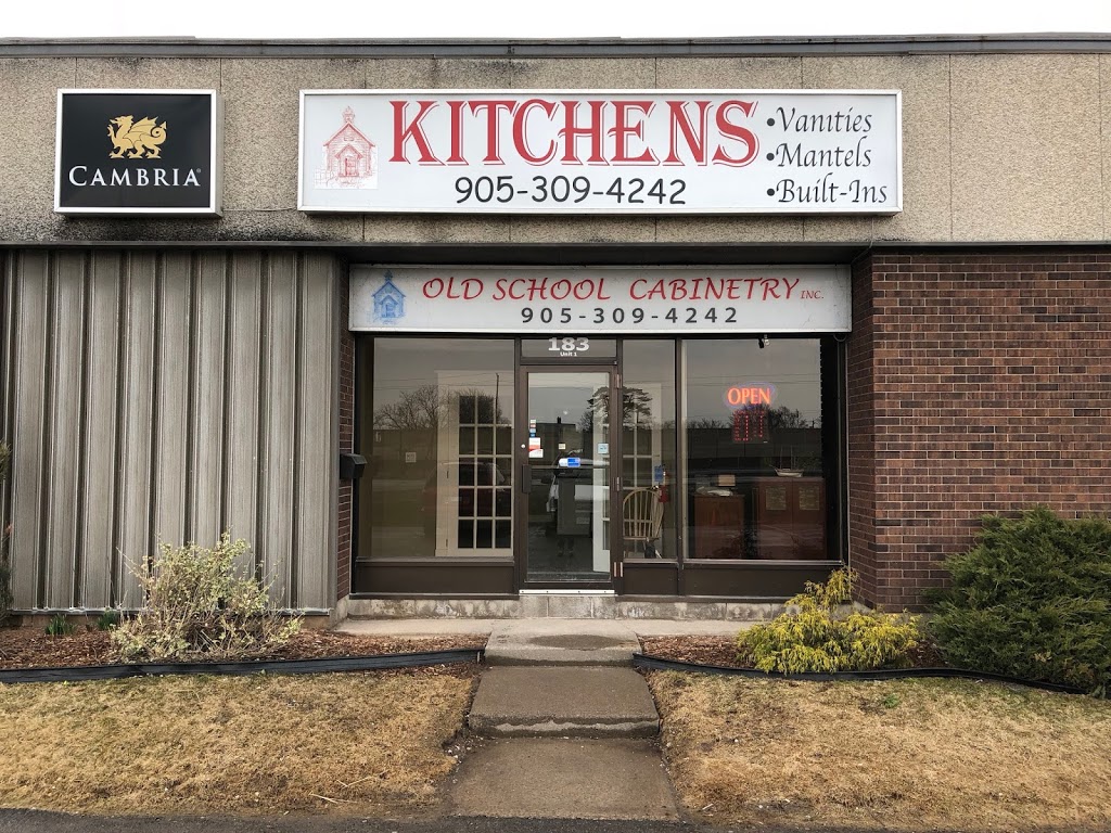 Old School Cabinetry | 183 S Service Rd, Grimsby, ON L3M 4H6, Canada | Phone: (905) 309-4242