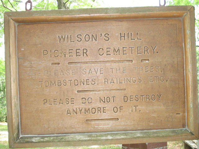 Wilsons Hill Cemetery | 4359 Simcoe County Rd 27, Bradford West Gwillimbury, ON L0L, Canada