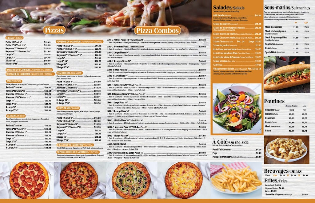 A & N 2POUR1 PIZZERIA | 3b Rue du Centre Commercial, Roxboro, QC H8Y 2N8, Canada | Phone: (514) 542-1616