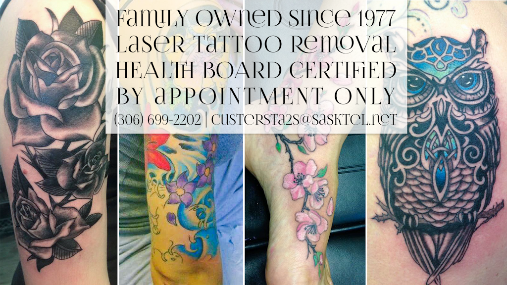 Obsidian - formerly known as Custers Tattoos & Laser Tattoo Remo | 2 QuAppelle St, QuAppelle, SK S0G 4A0, Canada | Phone: (306) 699-2202