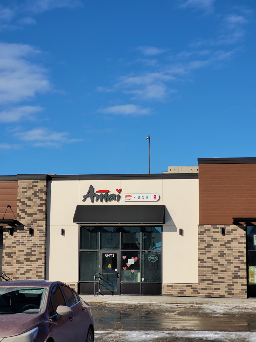 Amai Sushi | 1530 Plessis Rd #3, Winnipeg, MB R2C 5R5, Canada | Phone: (204) 505-2624