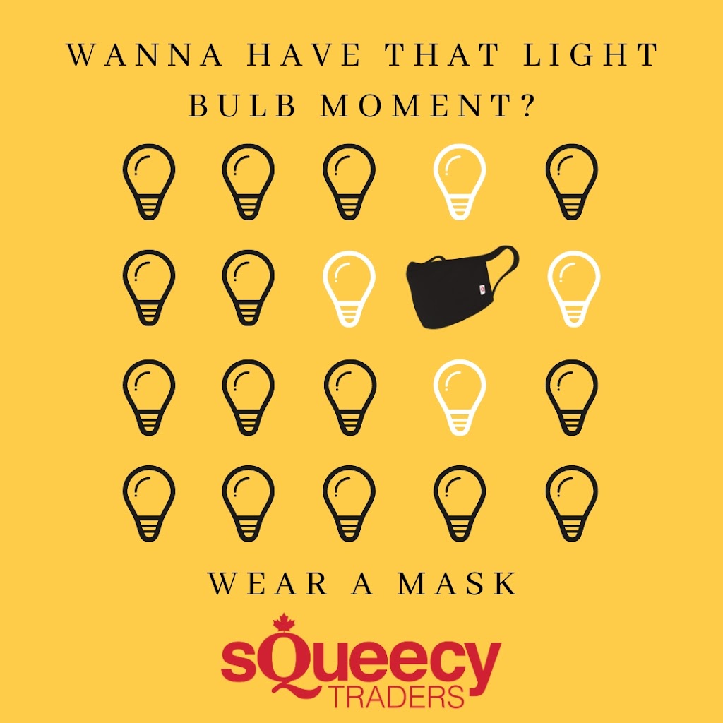 Squeecy Mask Traders | 595 Langs Dr D, Cambridge, ON N3H 2N4, Canada | Phone: (647) 939-3464