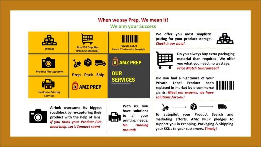 AMZ Prep Inc. (Order Fulfillment - Storage - Shipping) | 1200 Aimco Blvd Unit 6, Mississauga, ON L4W 1B2, Canada | Phone: (647) 806-3890