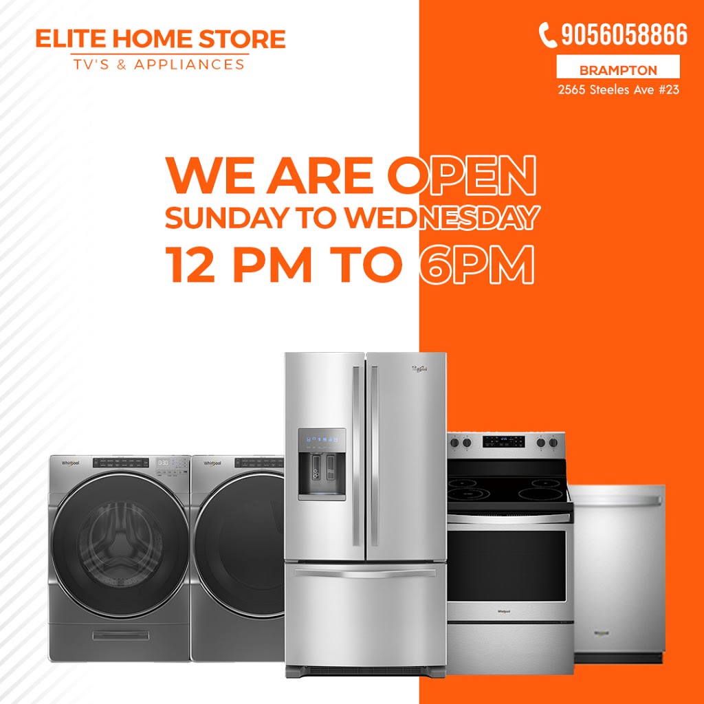 Elite Home Store | 2565 Steeles Ave E UNIT#23, Brampton, ON L6T 4L6, Canada | Phone: (905) 605-8866