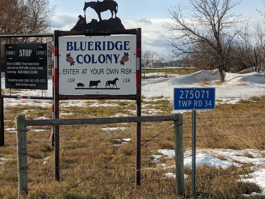 Blue Ridge Hutterite Colony | 275071, Township Rd 34, Mountain View, AB T0K 1N0, Canada | Phone: (403) 388-9685