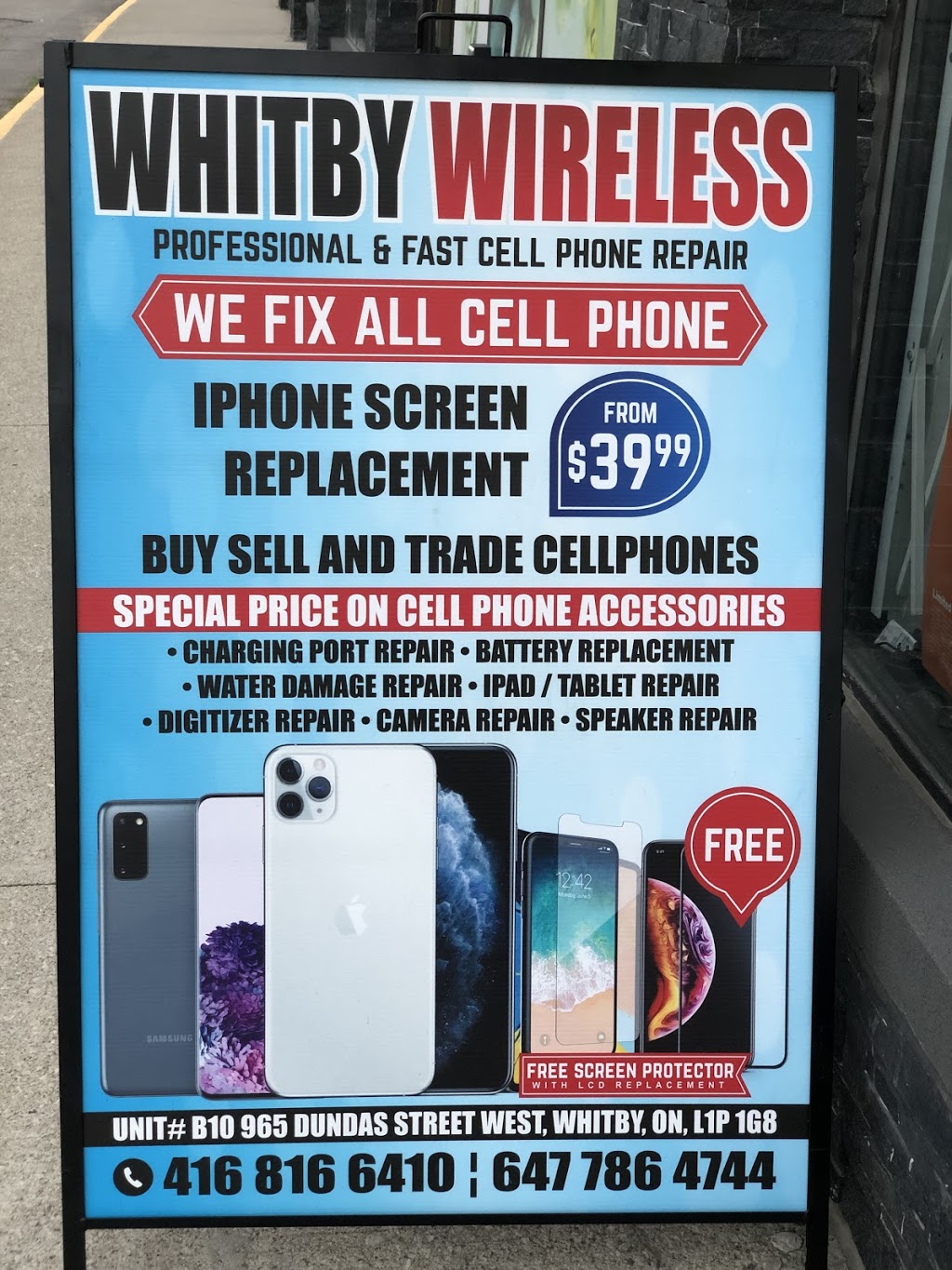 Whitby Wireless | 965 Dundas St W Unit # B10, Whitby, ON L1P 1G8, Canada | Phone: (416) 816-6410