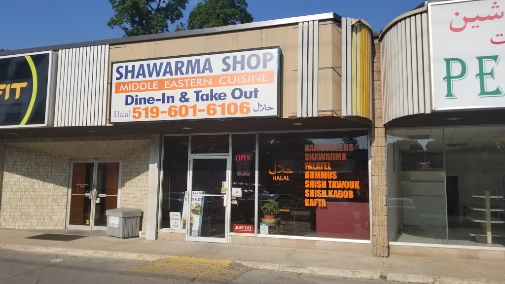 Shawarma Shop | 100 Wharncliffe Rd S Unit 2, London, ON N6J 2K3, Canada | Phone: (519) 601-6106