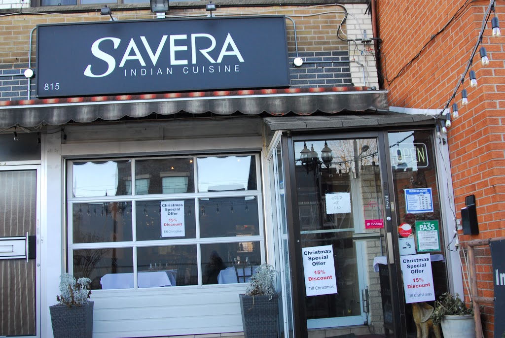 Savera Indian Cuisine | 805 St Clair Ave W, Toronto, ON M6C 1B9, Canada | Phone: (416) 657-2500