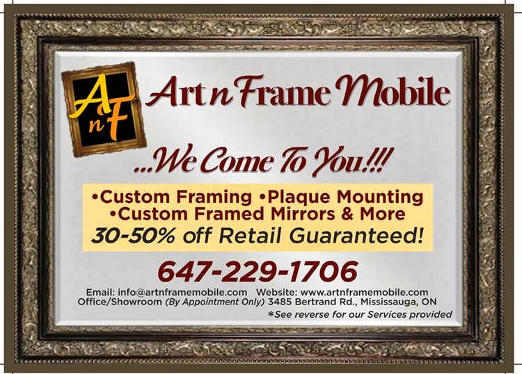 Art n Frame Mobile | 1 Hurontario St Unit #4B, Mississauga, ON L5G 0A3, Canada | Phone: (647) 229-1706