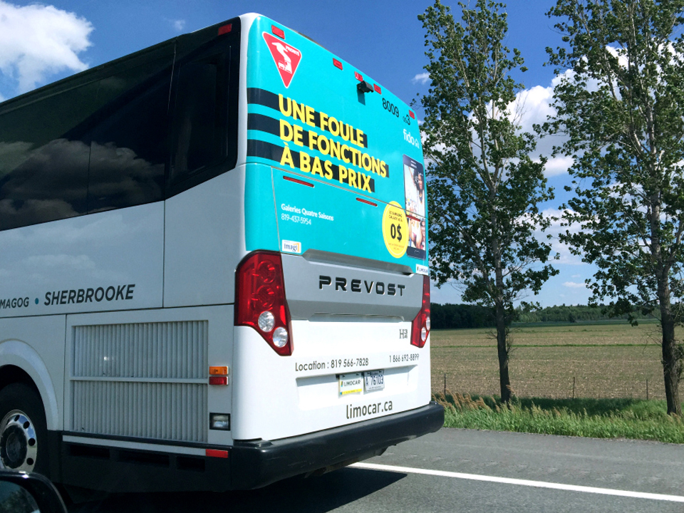 IMAGI Affichage (Autobus / Abribus) | 9436 Bd du Golf, Anjou, QC H1J 3A1, Canada | Phone: (514) 355-1777