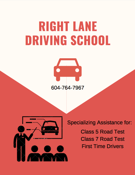 Right Lane Driving School | Surrey, BC V3W 6L5, Canada | Phone: (604) 764-7967