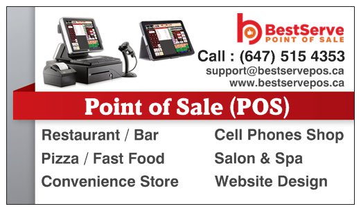BestServe Point of Sale | 840 Hepburn Rd, Milton, ON L9T 0L1, Canada | Phone: (647) 515-4353