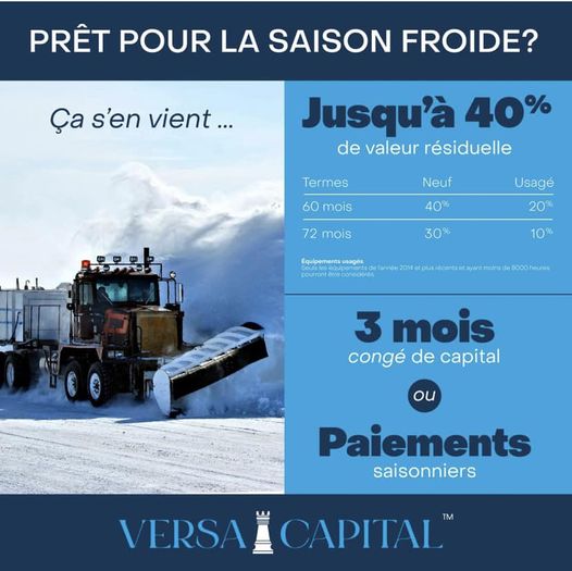 Versa Capital | 791 Chem. Industriel, Lévis, QC G7A 1B4, Canada | Phone: (833) 508-3772