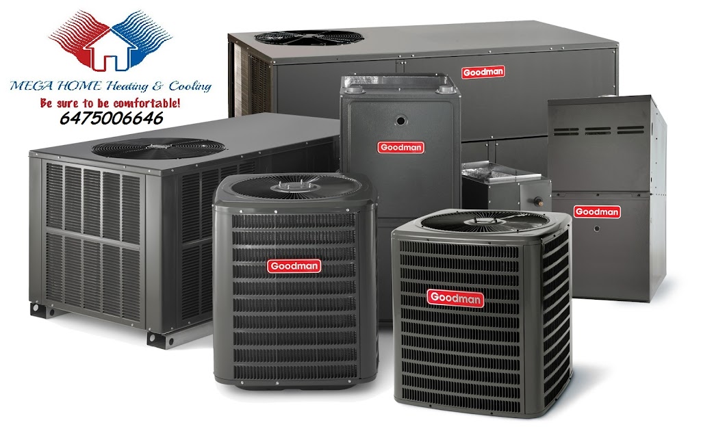 Mega home heating & cooling | 484 Reeves Way Blvd, Whitchurch-Stouffville, ON L4A 0H2, Canada | Phone: (647) 500-6646