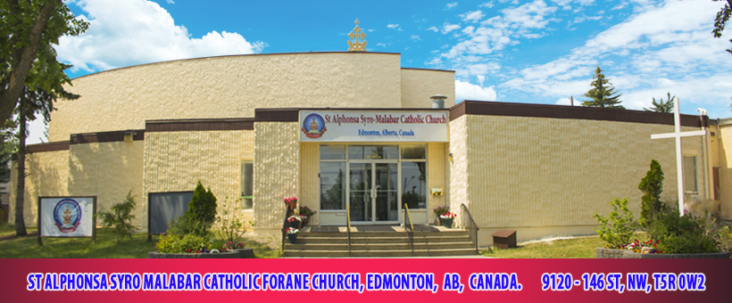 St.Alphonsa Syro-Malabar Catholic Forane Church | 9120 146 St NW, Edmonton, AB T5R 0W2, Canada | Phone: (780) 807-7751