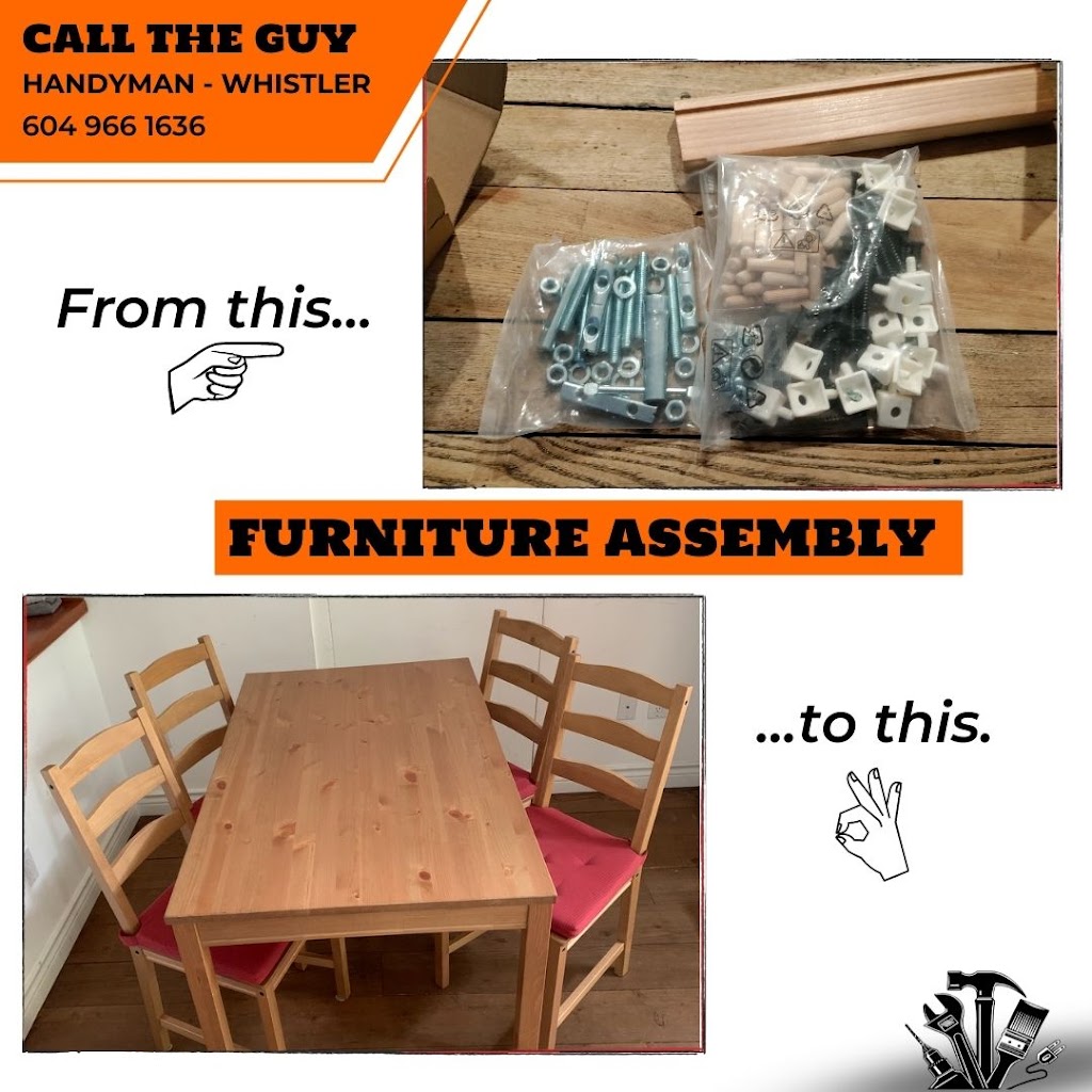 Call the Guy Whistler Handyman | 4335 Northlands Blvd, Whistler, BC V0N 1B4, Canada | Phone: (604) 966-1636