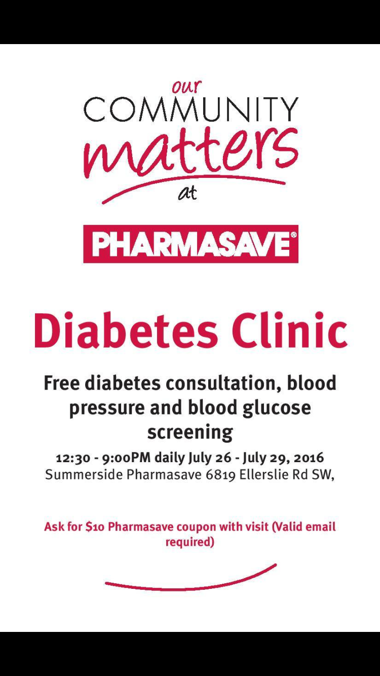 Summerside Pharmasave Pharmacy | 6819 Ellerslie Rd SW, Edmonton, AB T6X 2A1, Canada | Phone: (780) 757-6855