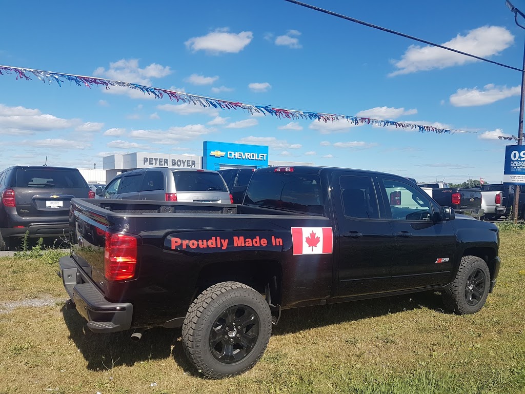 Peter Boyer Chevrolet Buick GMC | 617 Service Road, Napanee, ON K7R 3L4, Canada | Phone: (613) 354-2166