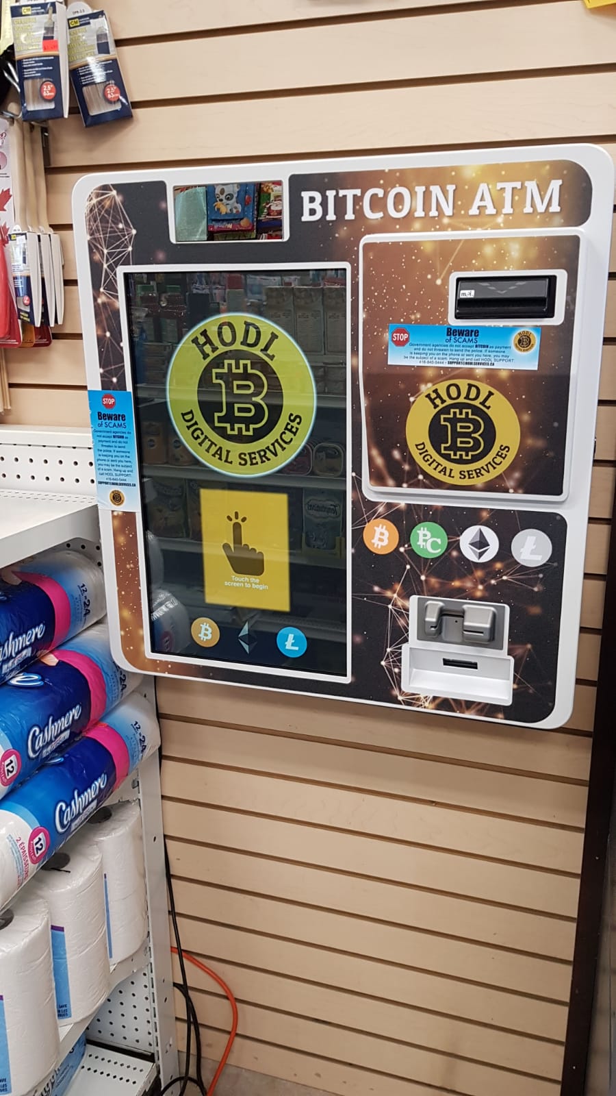 HODL Bitcoin ATM - Times Variety | 95 Times Ave, Thornhill, ON L3T 0A2, Canada | Phone: (416) 840-5444
