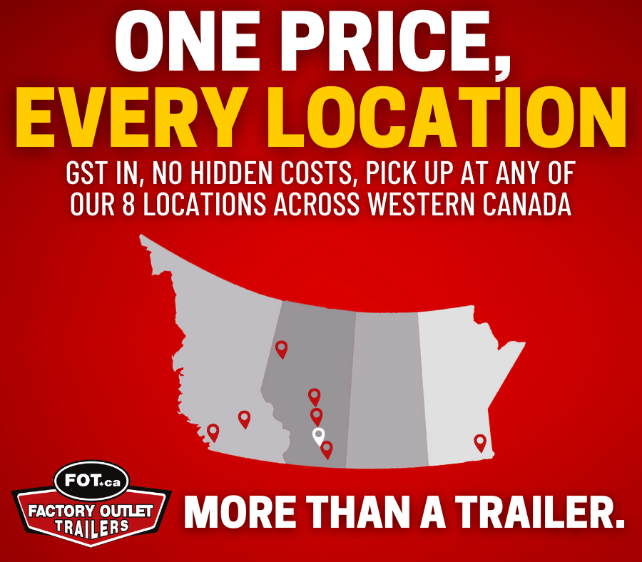 Factory Outlet Trailers Edmonton | 17930 Stony Plain Rd, Edmonton, AB T5S 1N5, Canada | Phone: (888) 965-6064