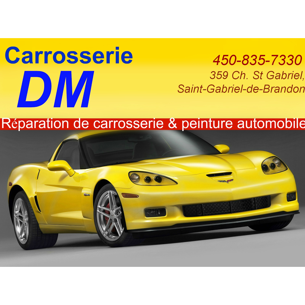 Carrosserie Dm | 359 Rue Saint Gabriel, Saint-Gabriel-de-Brandon, QC J0K 2N0, Canada | Phone: (450) 835-7330