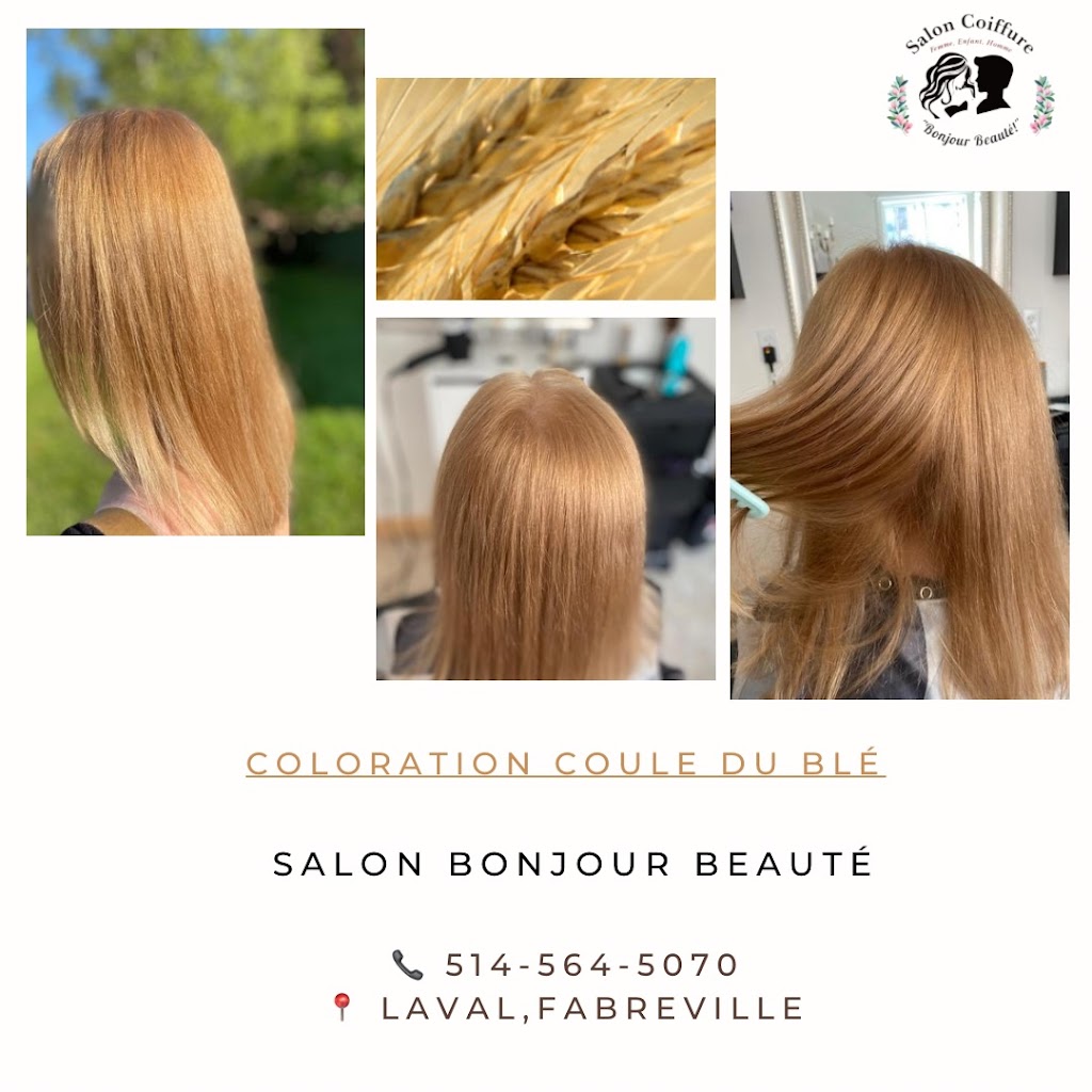 Salon de Coiffure Fabreville Bonjour Beauté | 1172 40e Av, Laval, QC H7R 4X8, Canada | Phone: (514) 564-5070