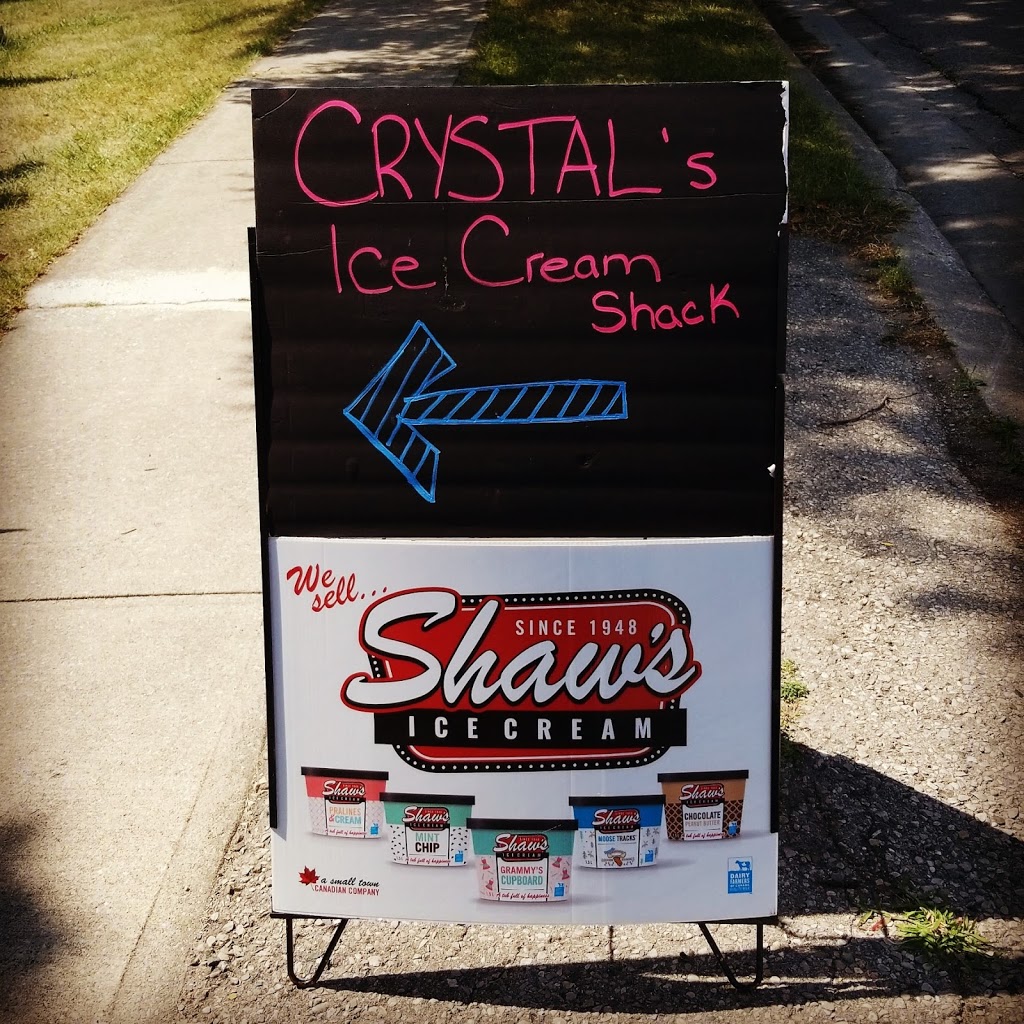 Crystals Ice Cream Shack | 156 King St, Sombra, ON N0P 2H0, Canada | Phone: (519) 404-4650