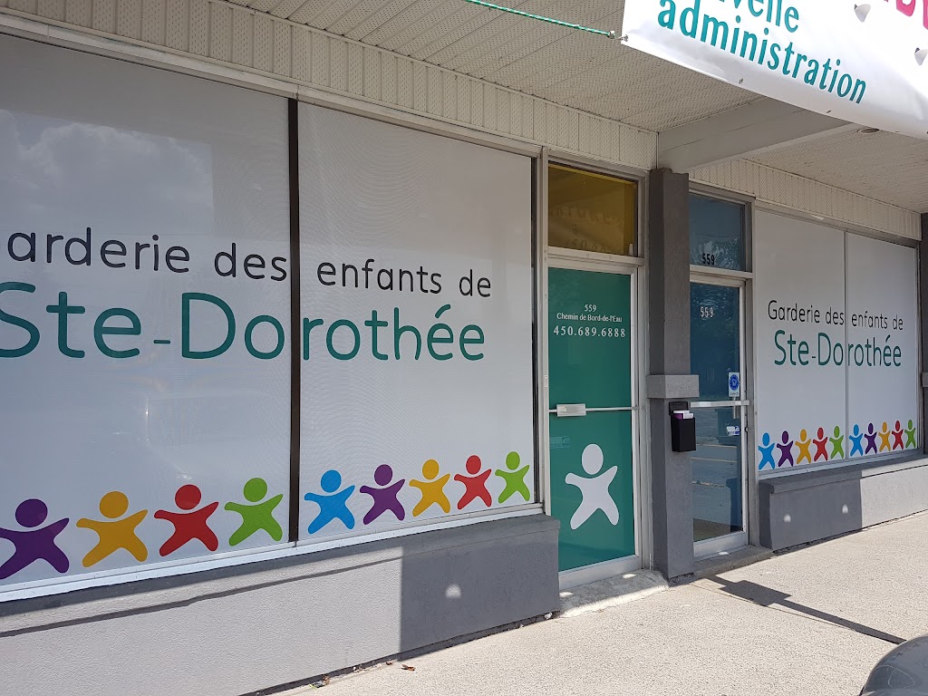 Garderie des enfants de Ste Dorothee | 559 Chem. du Bord-de-lEau, Laval, QC H7X 1T7, Canada | Phone: (514) 833-1567