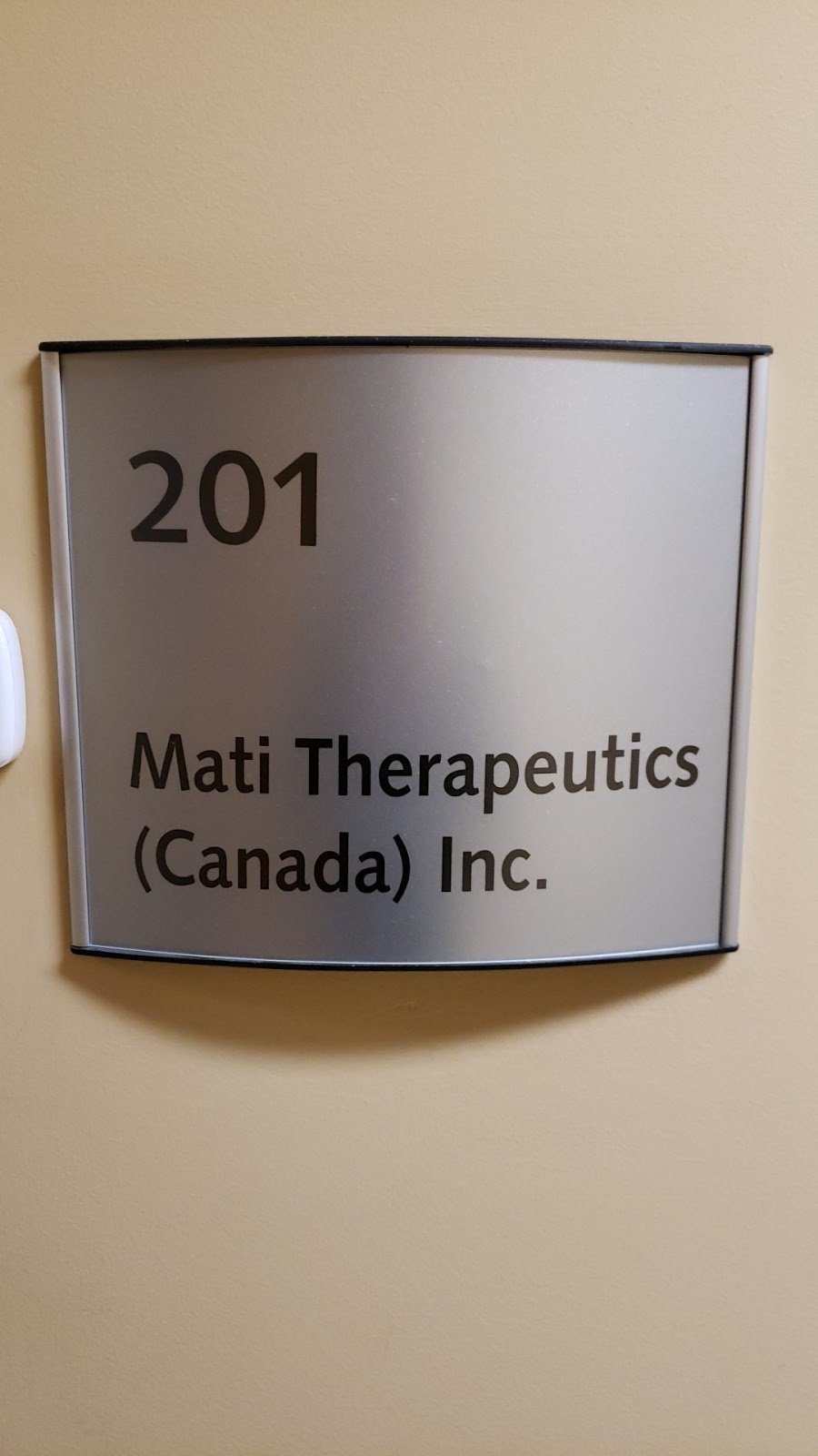 MatiTherapeutics Inc. | 4475 Wayburne Dr #201, Burnaby, BC V5G 4X4, Canada | Phone: (512) 329-6360