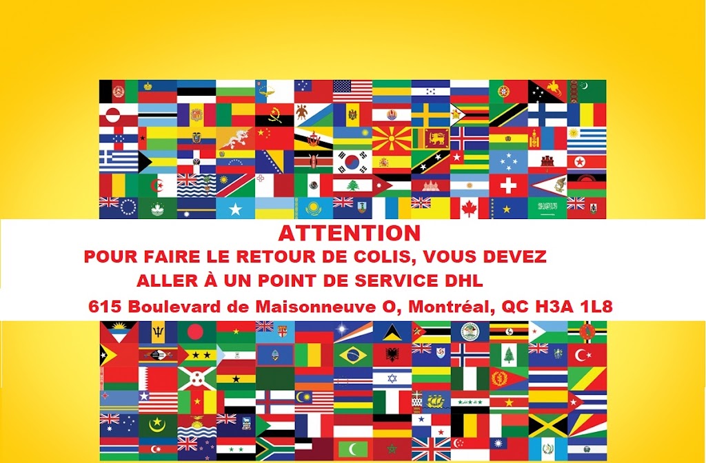 Agent DHL | 130-5645 Grande Allée, Brossard, QC J4Z 3G3, Canada | Phone: (855) 345-7447