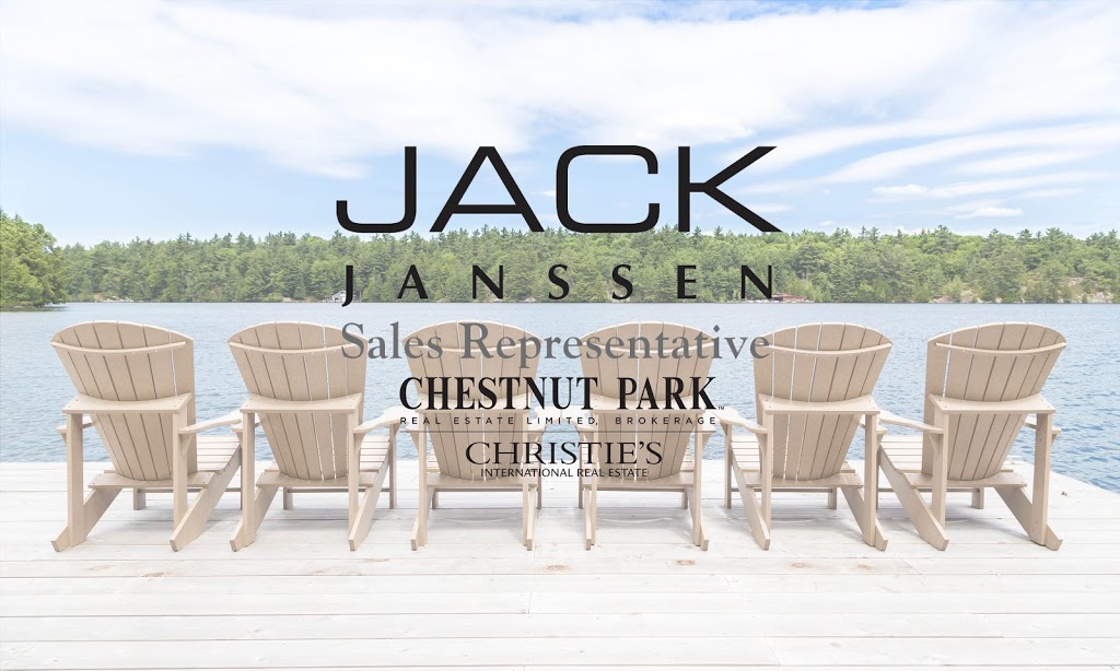 Jack Janssen Muskoka Cottage Listings, Sales Representative l Chestnut Park Real Estate Limited | 110 Medora St, Port Carling, ON P0B 1J0, Canada | Phone: (705) 646-4693