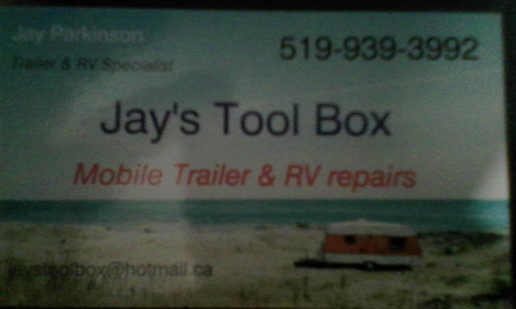 Jays Tool Box Trailer and RV repair shop and mobile service | 144349 Southgate Rd 14, Holstein, ON N0G 2A0, Canada | Phone: (519) 288-3365
